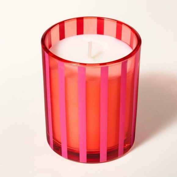 kate spade Other - Pink Stripe Glass Made in the Shade Mini Candle - kate spade new york x Target